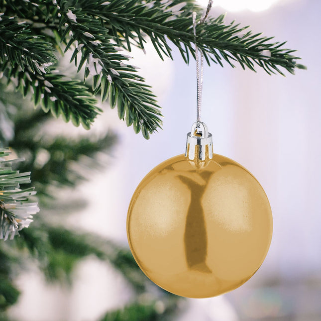 Christmas Tree Baubles Set, Matte & Glossy Finish, 100-Pack