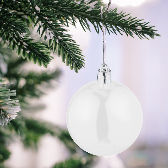 Weihnachtsbaumkugeln Set, matt & glänzend, 50er-Pack