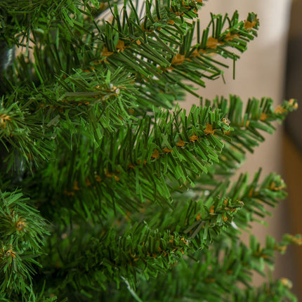 Small 60 cm artificial table top Christmas tree, linen base