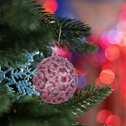 Weihnachtsbaumschmuck-Set, 50 Kugeln, verschiedene Ausführungen