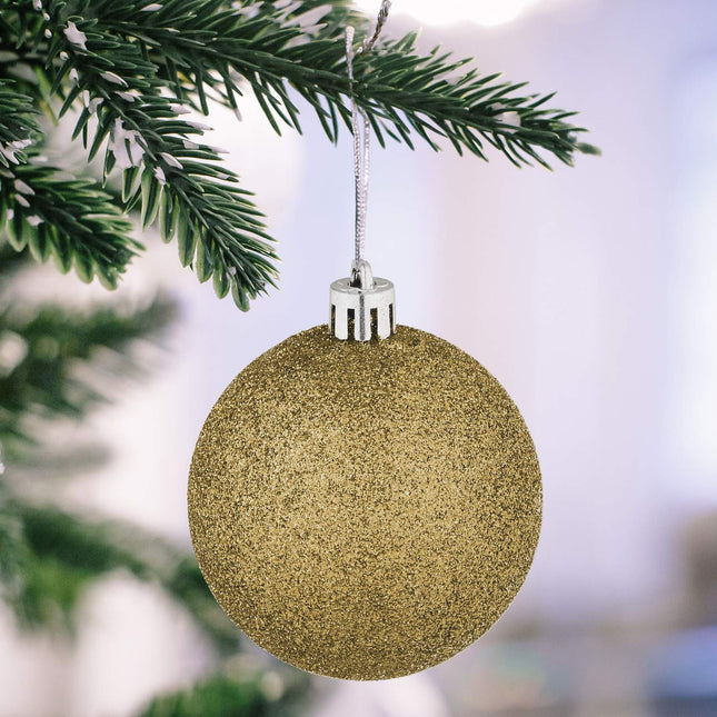 Christmas Tree Ornaments Set, 72 Pieces, Baubles & Decorations