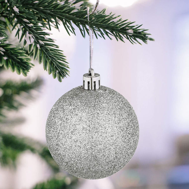 Kerstboomversieringsset - 72 stuks, kerstballen en decoraties