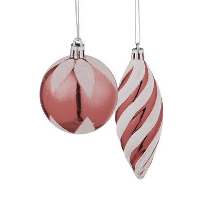 Weihnachtsbaumkugeln Set, 72-teilig, Kugeln & Dekorationen
