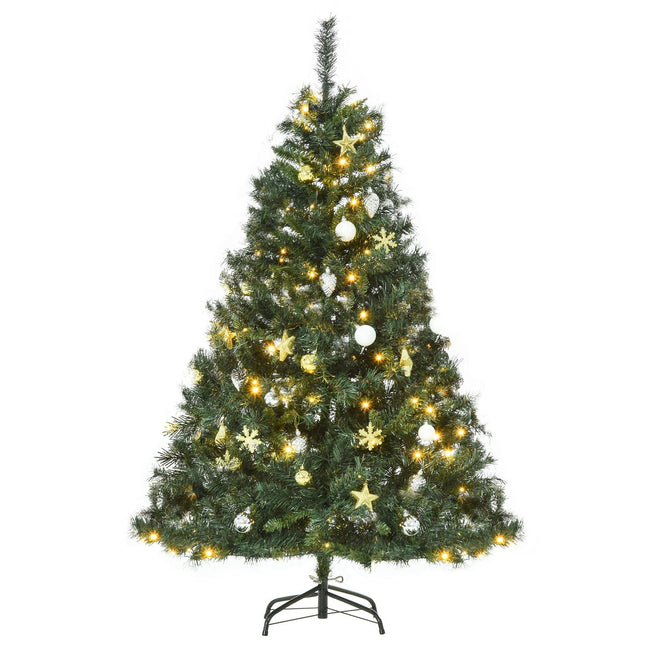 Vánoční stromek se 120 LED světly, 511 větviček, 95x150 cm