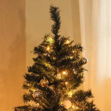 Vánoční stromek se 120 LED světly, 511 větviček, 95x150 cm