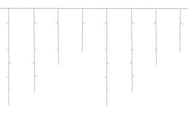 Weihnachtsbeleuchtung - Eiszapfen 300 LED kaltweiß 31V 