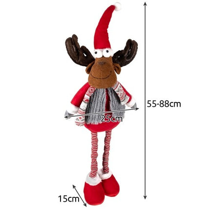 Weihnachtsrentier - teleskopisch 88cm Ruhhy 22101 
