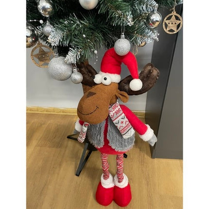 Weihnachtsrentier - teleskopisch 88cm Ruhhy 22101 