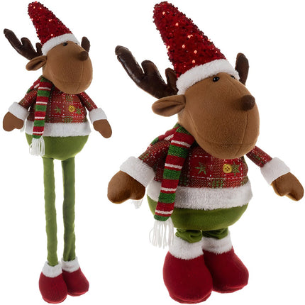 Weihnachtsrentier - teleskopisch 95cm Ruhhy 22329 