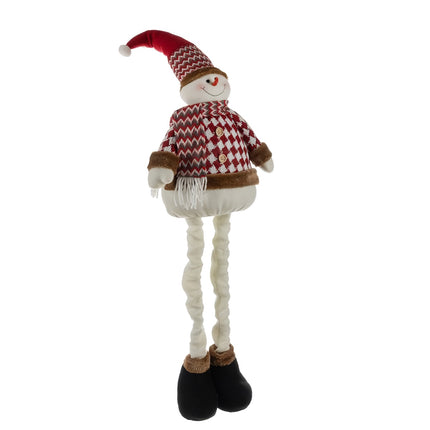 Christmas snowman - telescopic 105cm Ruhhy 22341