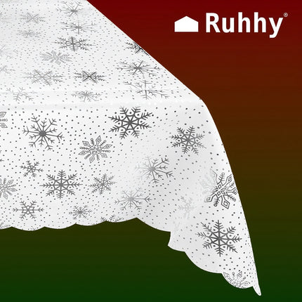 Weihnachtstischdecke 180x140cm Ruhhy 22790 