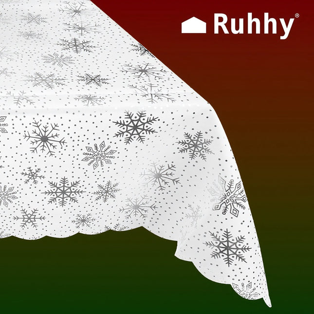 Weihnachtstischdecke 180x140cm Ruhhy 22790 