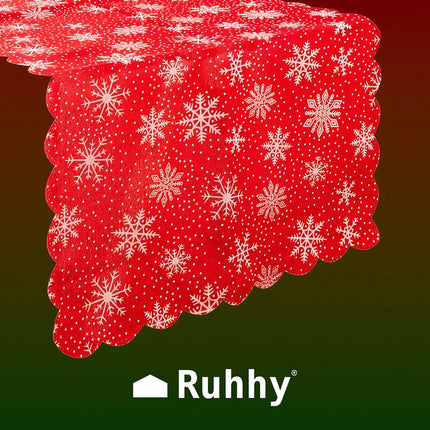 Weihnachtstischläufer 185x35cm Ruhhy 22786 