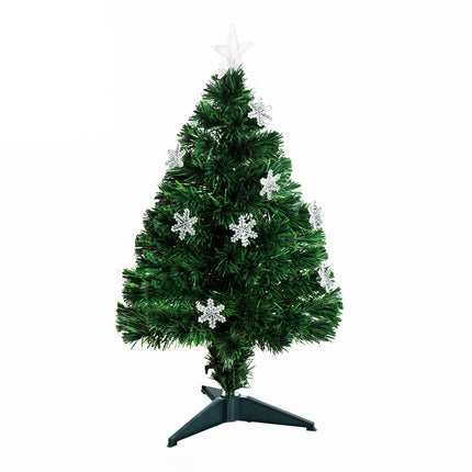 Artificial Christmas tree, 90 tips, 45x90cm, PVC green