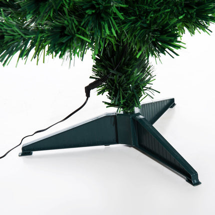 Artificial Christmas tree, 90 tips, 45x90cm, PVC green