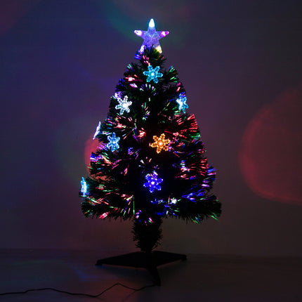 Artificial Christmas tree, 90 tips, 45x90cm, PVC green