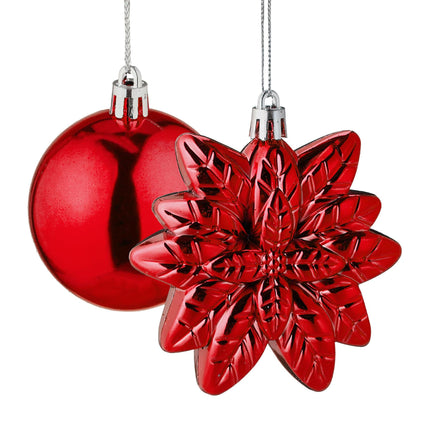 Christmas tree balls in a pack of 100
