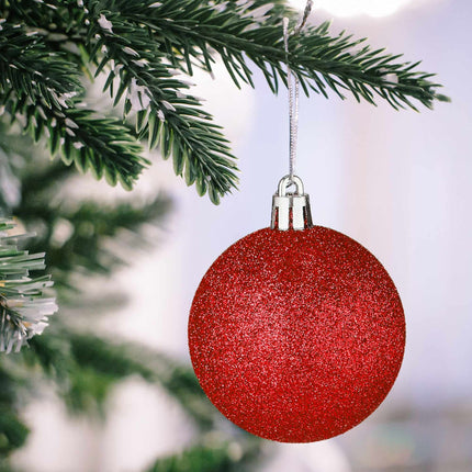 Christmas tree balls in a pack of 100