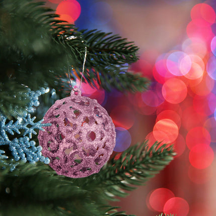 Christmas tree balls in a set of 150