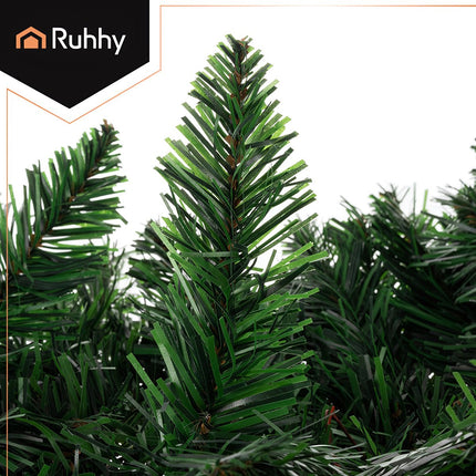 Weihnachtsbaumgirlande 2,7m HQ mit Ruhhy 22325 Lichtern 