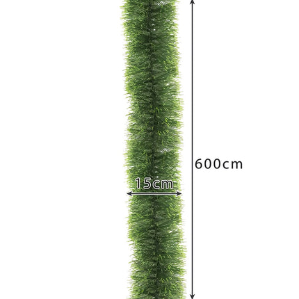 Girlanda na vánoční stromek – zelená 6m Ruhhy 22308