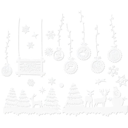 Weihnachtsfensteraufkleber Ruhhy 22253 