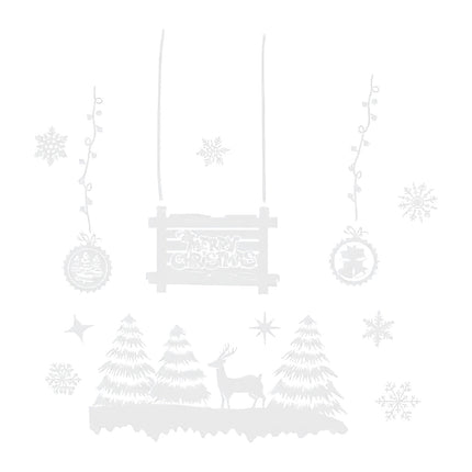 Weihnachtsfensteraufkleber Ruhhy 22253 