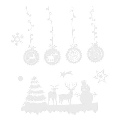 Weihnachtsfensteraufkleber Ruhhy 22253 