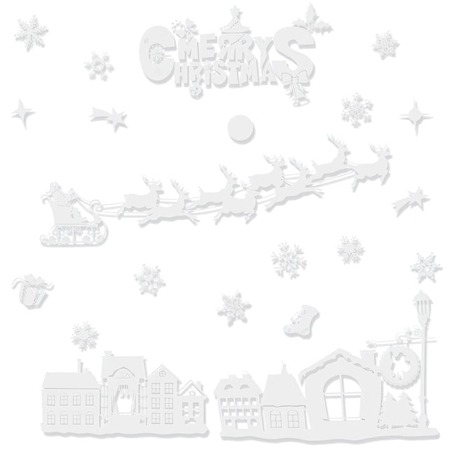Weihnachtsfensteraufkleber Ruhhy 22305 