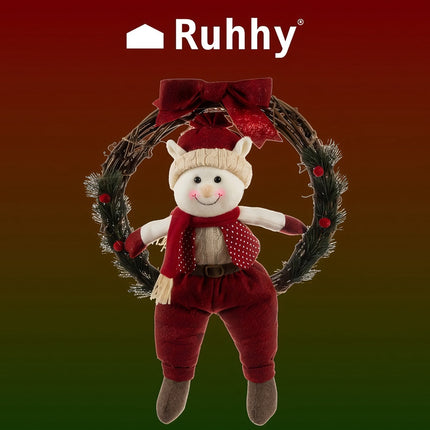 Weihnachtskranz an der Tür - "Elf" Ruhhy 22350 