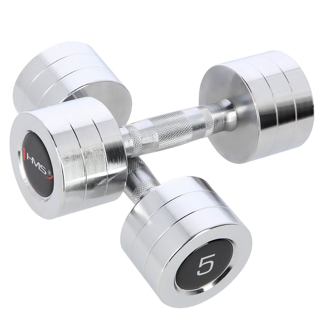 Chrom-Hantel-Set, 2-teilig