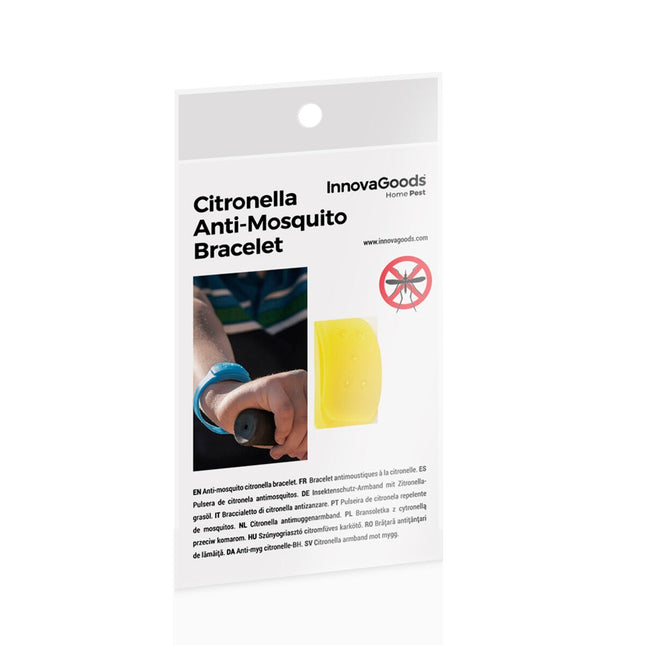 Citronella Anti-mosquito Bracelet InnovaGoods Antimosquitos - Red