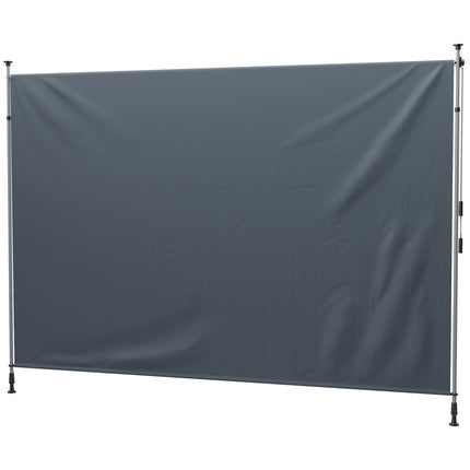 Upínací markýza, výškově nastavitelná, odolná proti UV, 350 cm