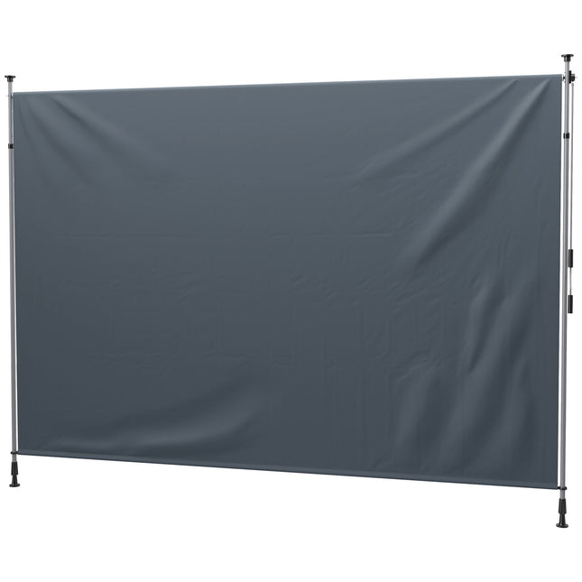 Klemmschild, höhenverstellbar, UV-beständig, 350 cm