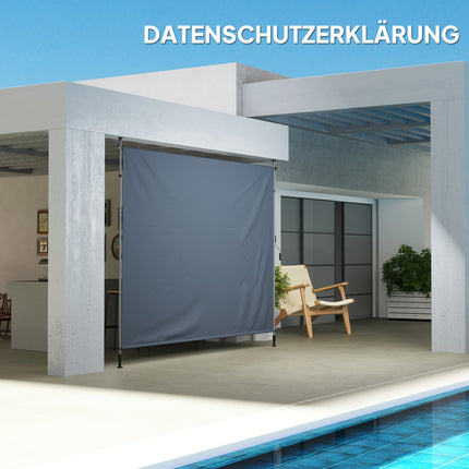 Upínací markýza, výškově nastavitelná, odolná proti UV, 350 cm