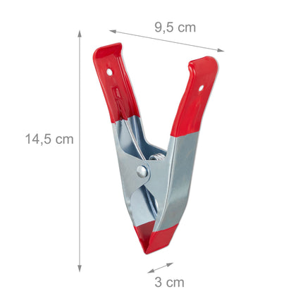 Pinces à sertir en métal, lot de 6