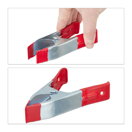 Pinces à sertir en métal, lot de 6