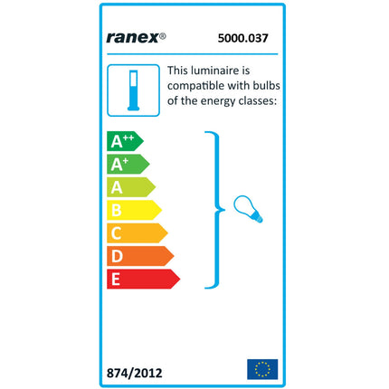 Lampadaire Classico 230V 125cm