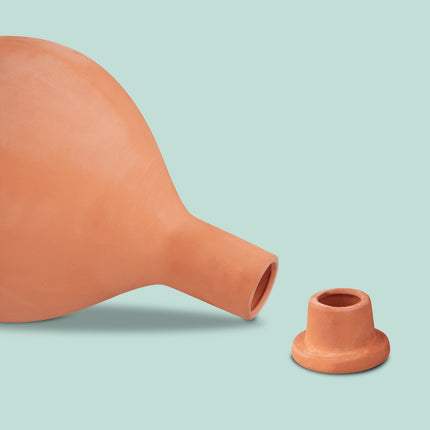 Bewässerungstopf aus Ton (Olla), 3,5 L – Wassersparende Lösung