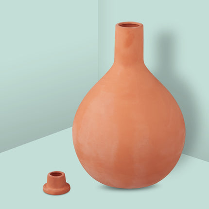 Bewässerungstopf aus Ton (Olla), 3,5 L – Wassersparende Lösung