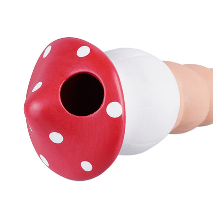 Clay cone mushroom set of 4