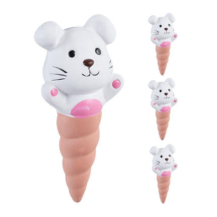 Clay rabbit set of 4