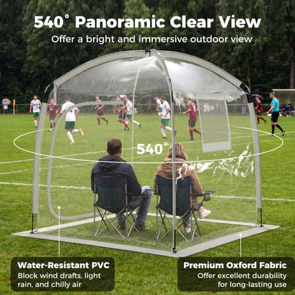 Clear Bubble Tent Pod, 2-4 Person, 215 x 215 cm