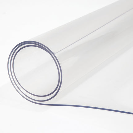 Clear PVC Table Protector, 42x84 In, 1.5mm Thick