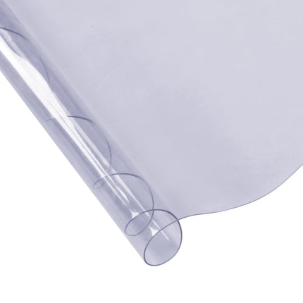 Clear PVC Table Protector, 48 Inch Round, 1.5 mm