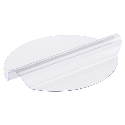 Clear Round PVC Table Protector, 42x42 in, 2mm Thick