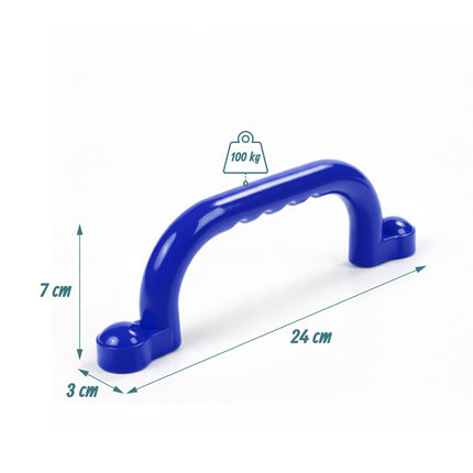 Climbing Frame Handhold Set – Plastic, Weatherproof, Screws