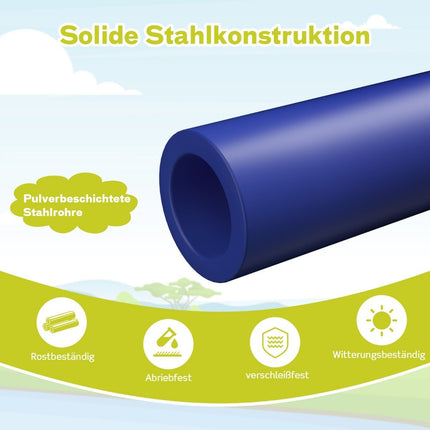 Prolézací kopule se skluzavkou, prolézačka ve tvaru kopule 241.5 x 183 x 91.5 cm Gleb