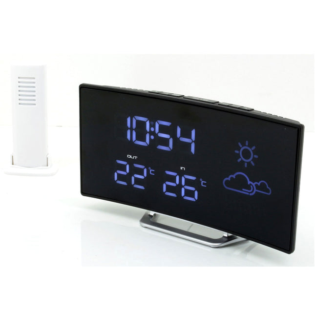 Radiowecker mit Wetterstation