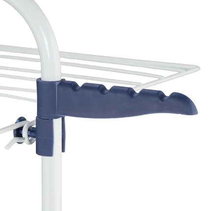 Clothes Airer on Wheels, 3 Tiers, Foldable, Space-Saving